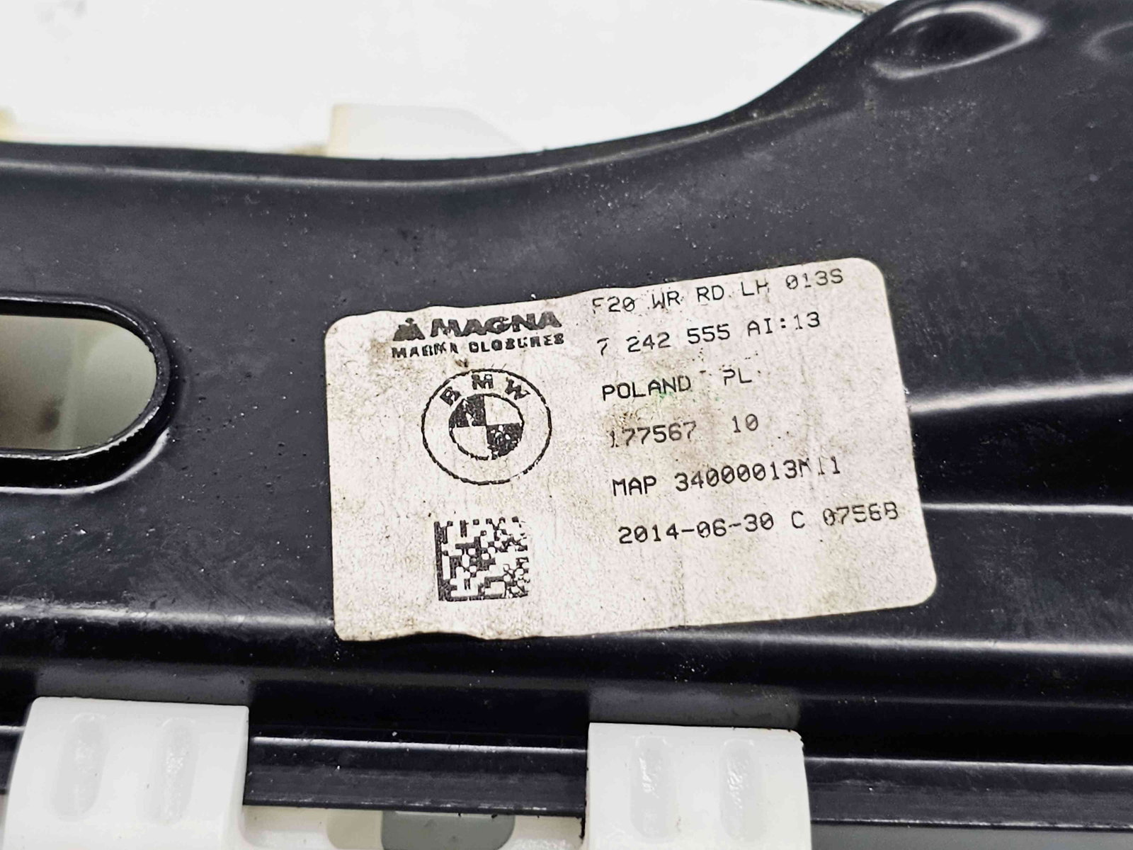 Macara electrica geam stanga spate Bmw 1 (F20) [Fabr 2011-2017] 7242555 - imagine 3