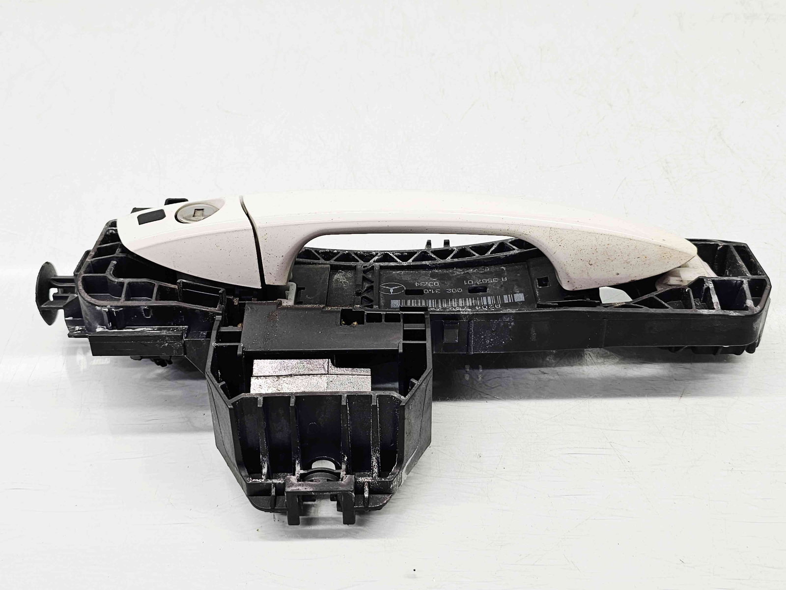 Maner usa dreapta fata Mercedes Clasa C Coupe (C204) Facelift AMG [Fabr 2011-2015] 149 Alb Polar - imagine 1