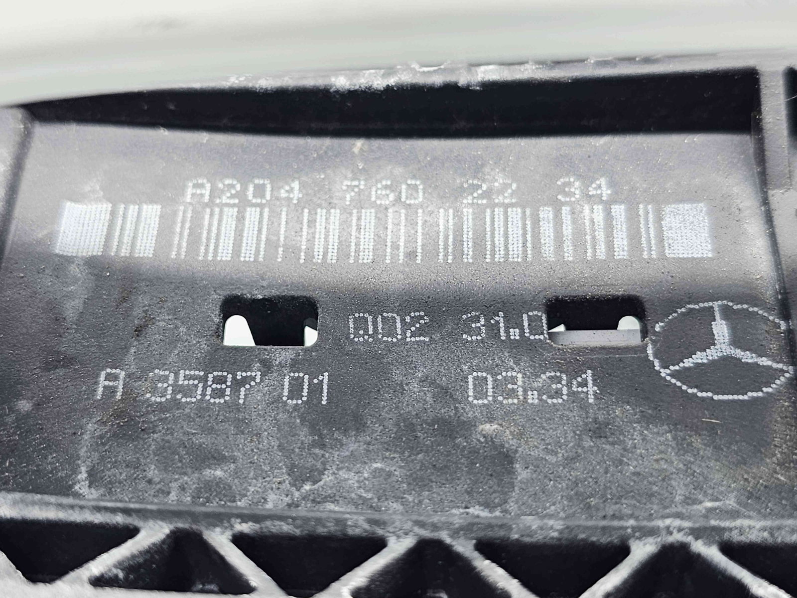 Maner usa dreapta fata Mercedes Clasa C Coupe (C204) Facelift AMG [Fabr 2011-2015] 149 Alb Polar - imagine 3