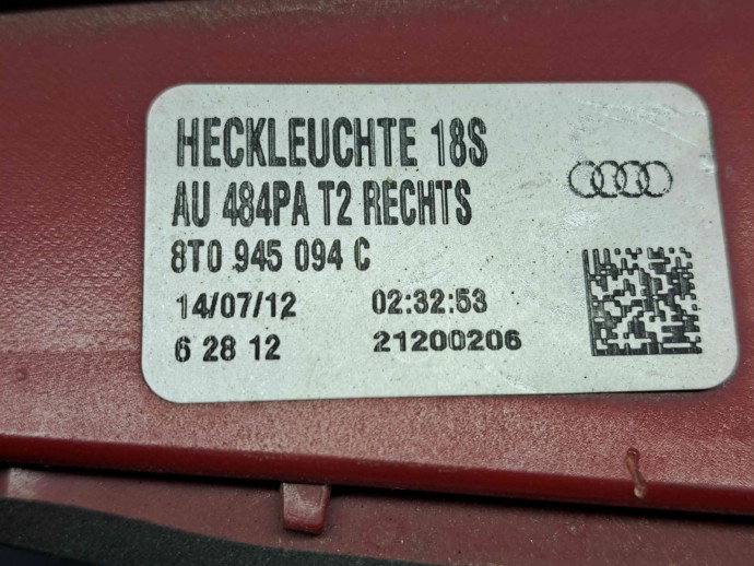  Stop haion dreapta Audi A5 (8T3) [Fabr 2007-2015] 8T0945094C