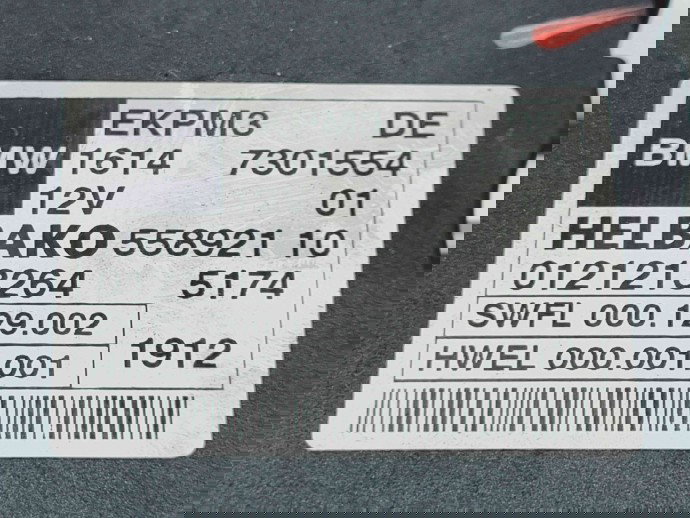  Modul confort Bmw 5 Touring (F11) [Fabr 2011-2016] 7301554