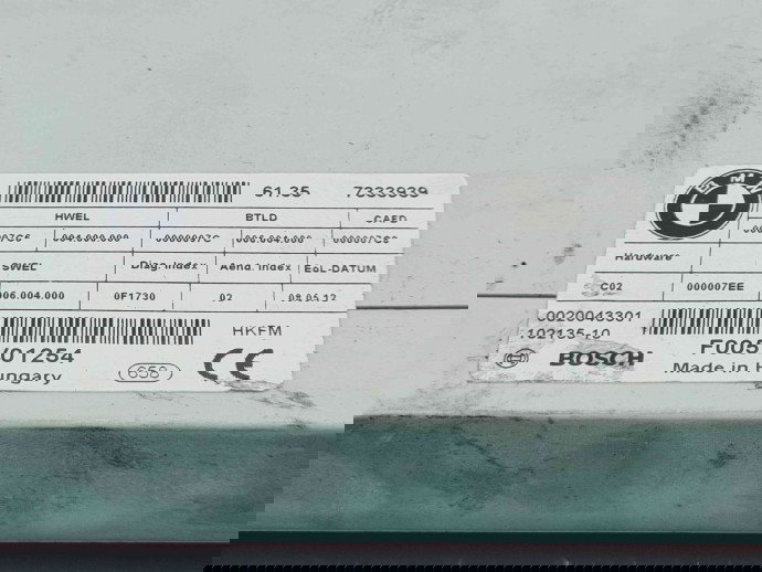  Modul confort Bmw 5 Touring (F11) [Fabr 2011-2016] 7333939