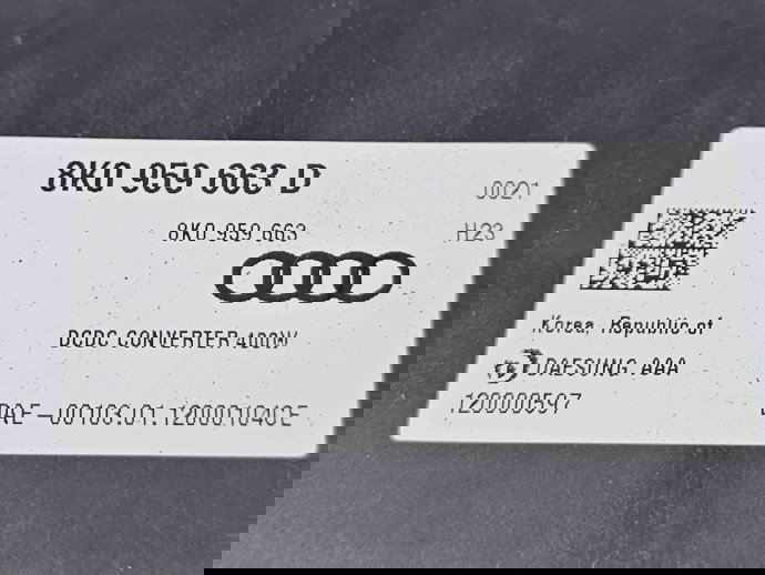  Modul stabilizator tensiune Audi A3 Sportback (8PA) [Fabr 2004-2013] 8K0959663D