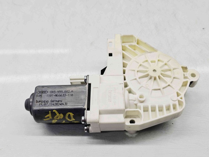 Motoras geam dreapta fata Audi A4 (8K5, B8) Avant [Fabr 2008-2015] 8K0959802A