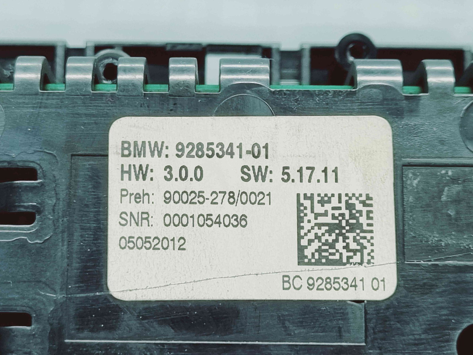 Panou comanda clima Bmw 5 Touring (F11) [Fabr 2011-2016] 9285341 - imagine 4