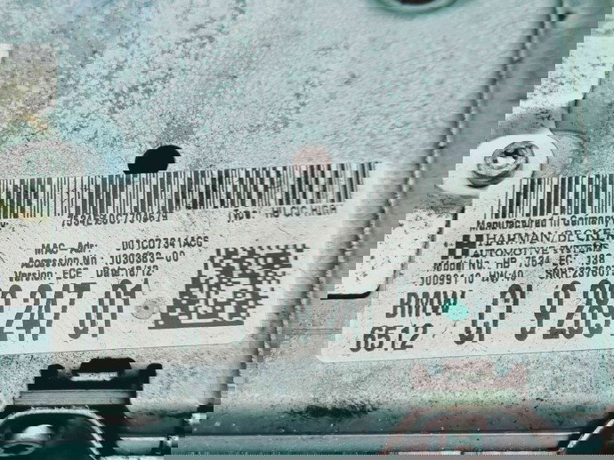  Radio CD Bmw 5 Touring (F11) [Fabr 2011-2016] 9289247