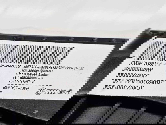  Airbag pasager Volkswagen Jetta 4 (162,163) [Fabr 2010-2016] 5C6880204D