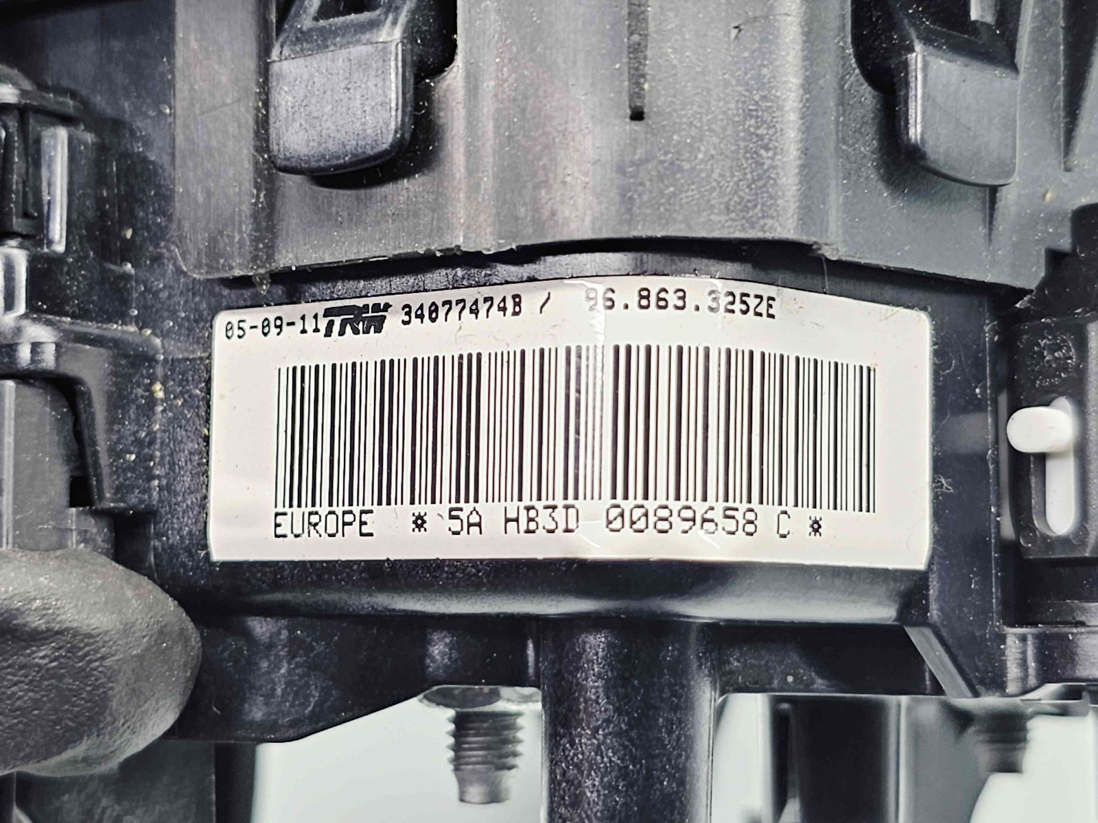 Airbag volan Peugeot 508 Break GT [Fabr 2010-2018] 96863325ZE - imagine 4