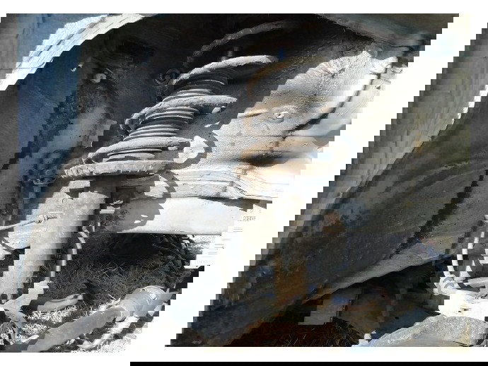 Amortizor cu arc dreapta fata Skoda Fabia 1 1.4 gri OEM 1999-2008