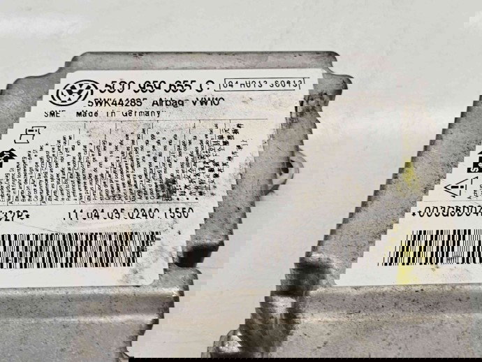 Calculator airbag Volkswagen Jetta 4 (162,163) [Fabr 2010-2016] 5C0959655C 2.0 TDI CFFB 103KW / 140CP