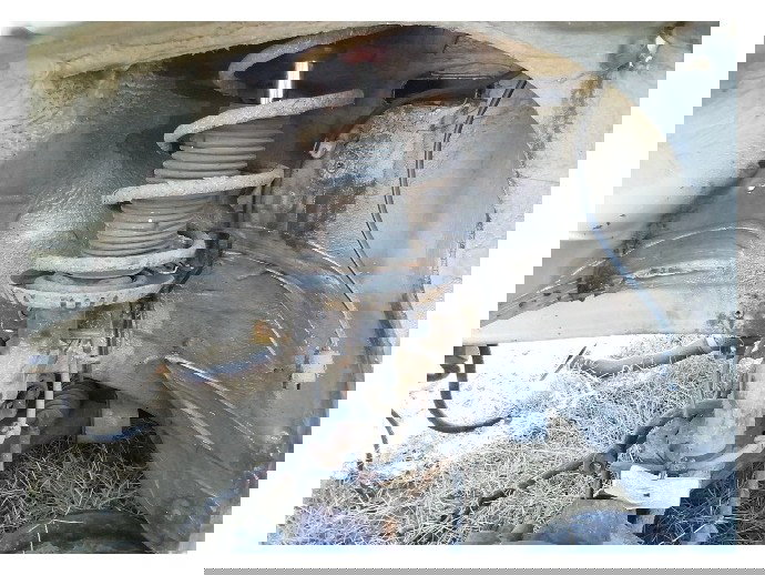 Amortizor cu arc stanga fata Skoda Fabia 1 1.4 gri OEM 1999-2008