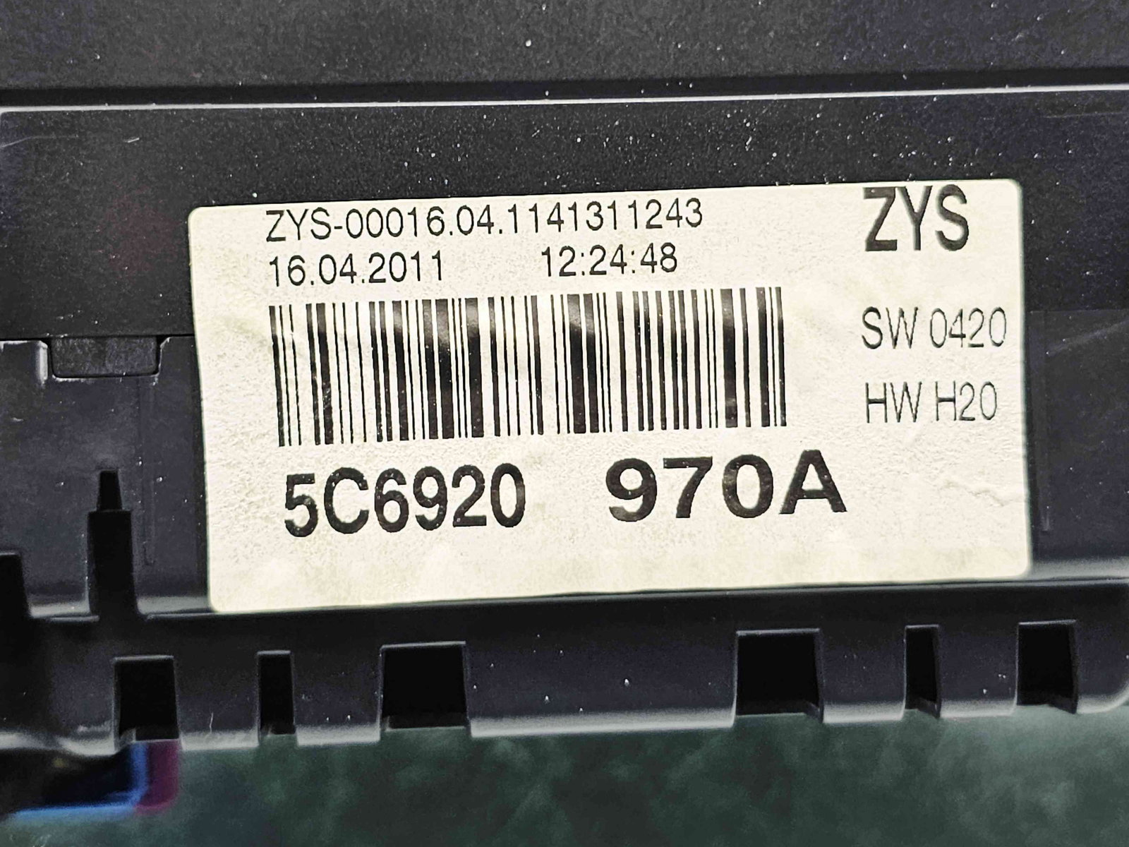 Ceas bord Volkswagen Jetta 4 (162,163) [Fabr 2010-2016] 5C6920970A - imagine 4