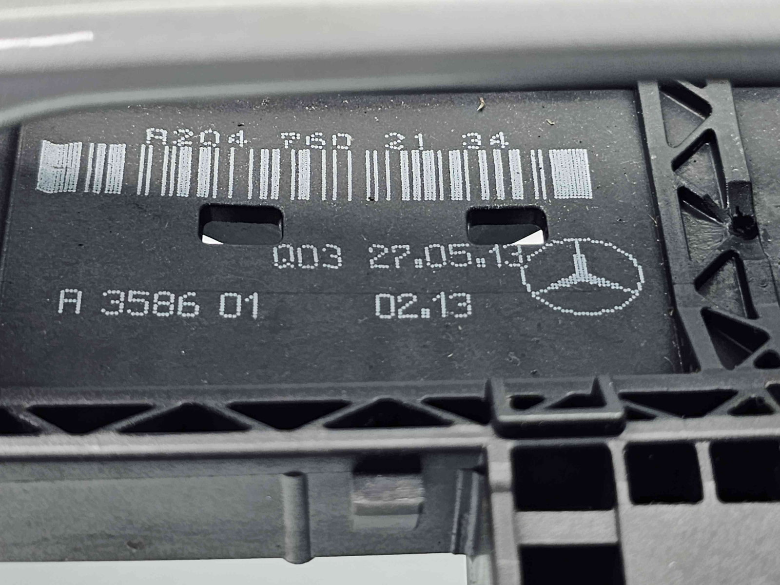 Maner usa stanga spate Mercedes Clasa A (W176) [Fabr 2012-2018] 761 Argintiu polar - imagine 4