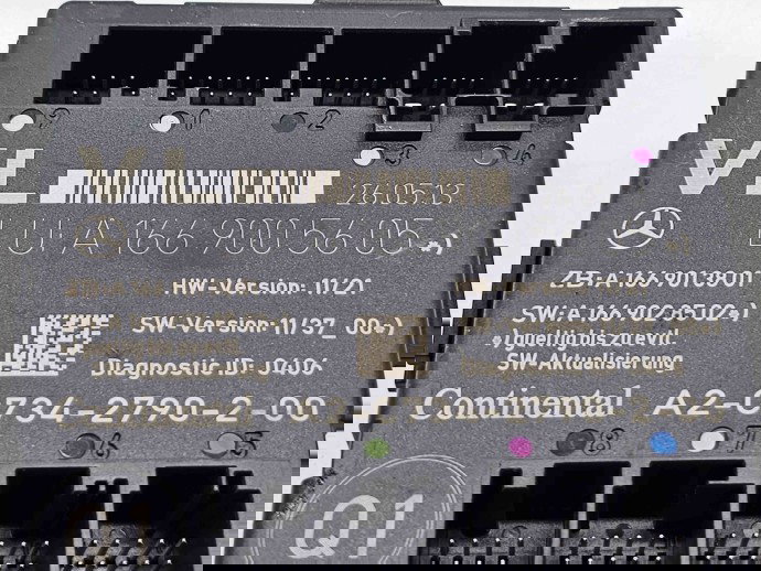  Modul confort Mercedes Clasa A (W176) [Fabr 2012-2018] A1669005605