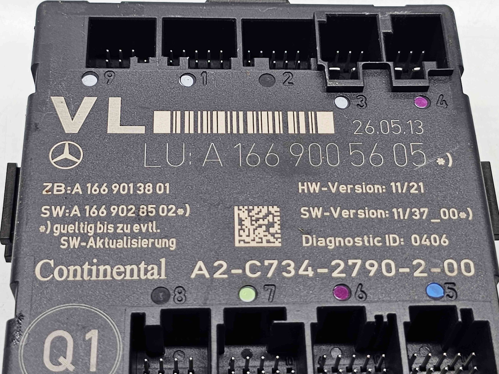 Modul confort Mercedes Clasa A (W176) [Fabr 2012-2018] A1669005605 - imagine 2