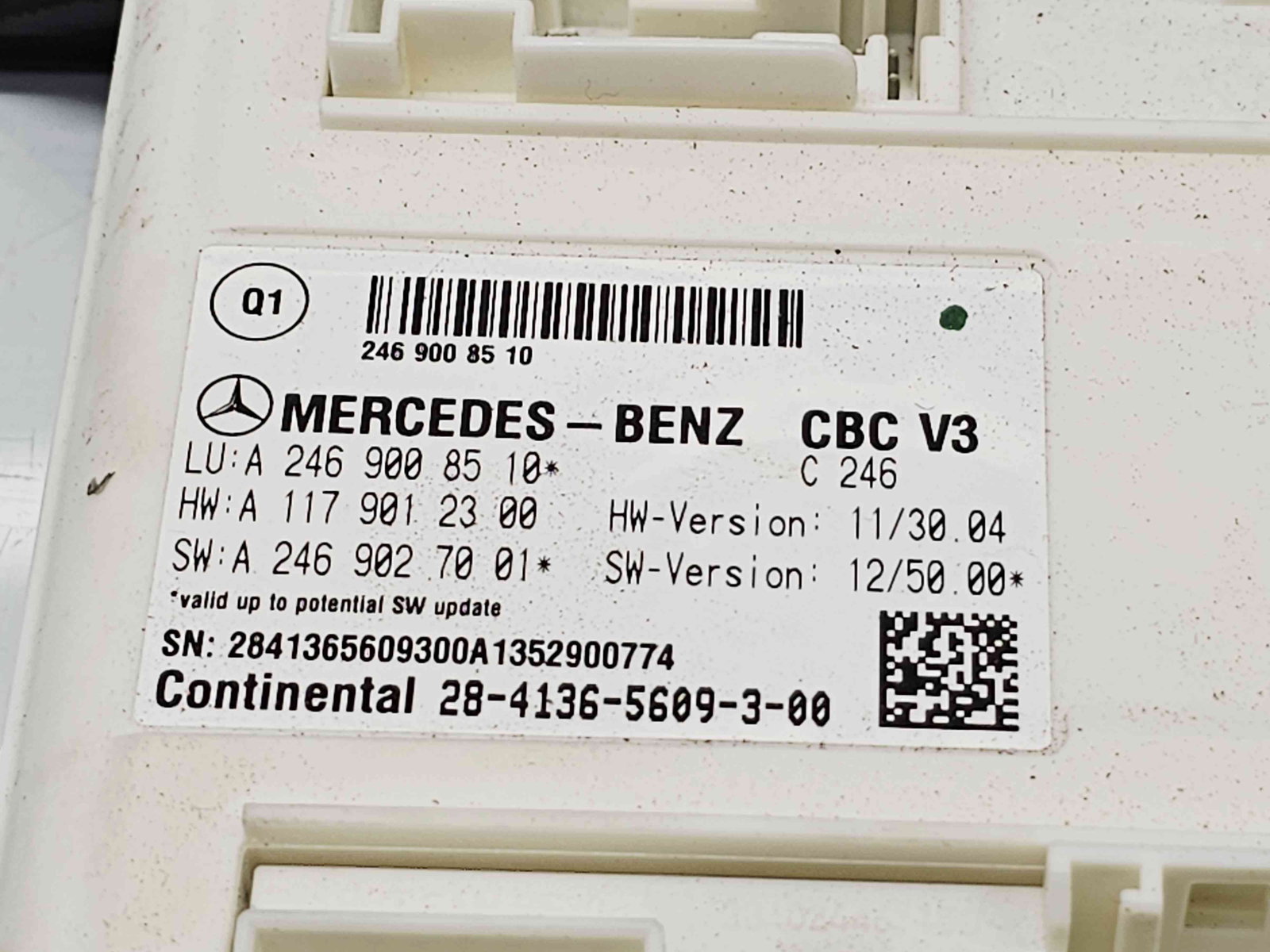 Modul confort Mercedes Clasa A (W176) [Fabr 2012-2018] A2469008510 - imagine 2