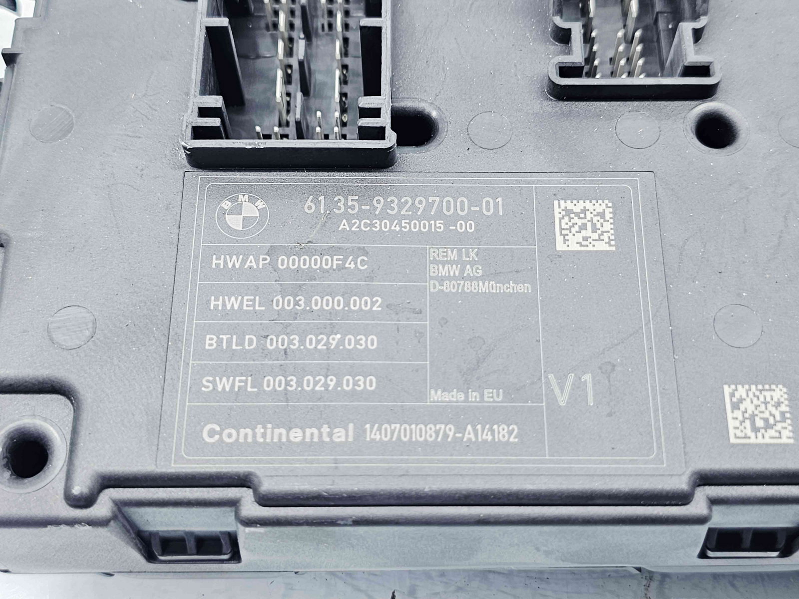 Modul confort Bmw 1 (F20) [Fabr 2011-2017] 9329700 - imagine 2