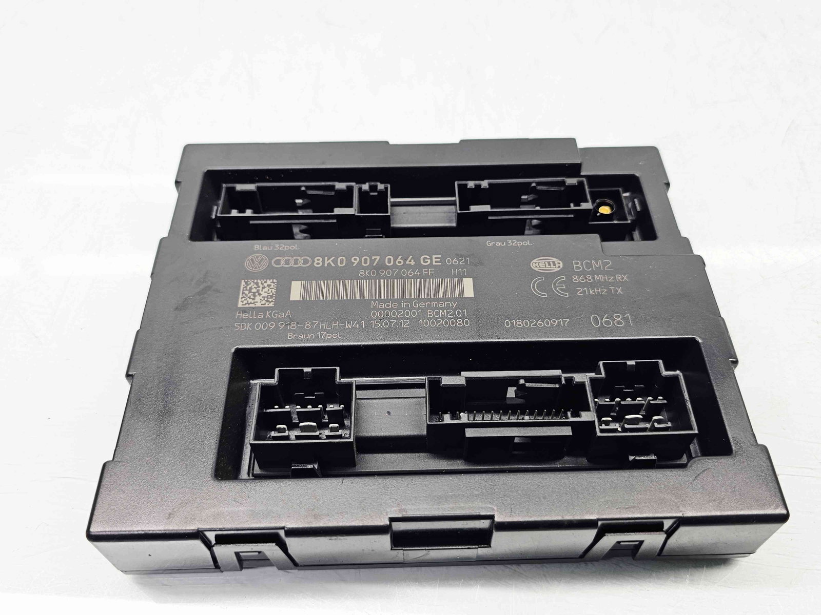 Modul confort Audi A4 (8K2, B8.5) Facelift [Fabr 2008-2015] 8K0907064GE - imagine 1