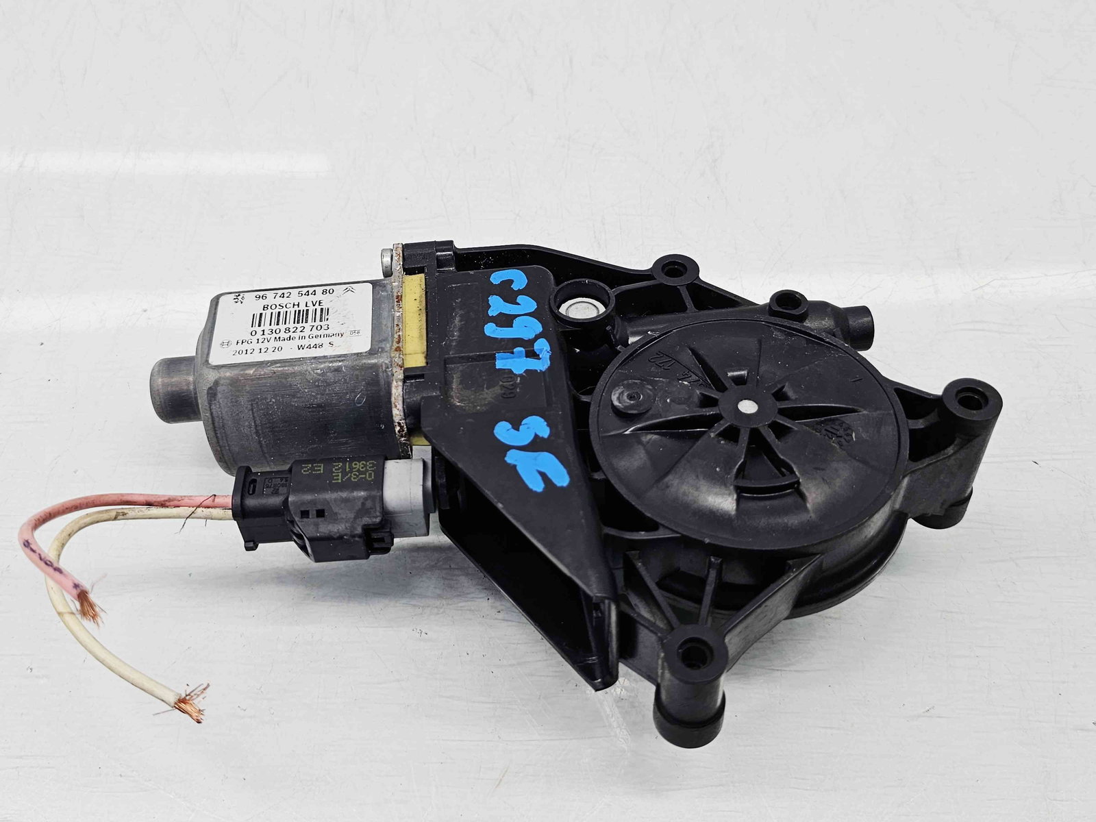 Motoras geam stanga fata Peugeot 208 [Fabr 2012-2024] 9674254480 - imagine 3