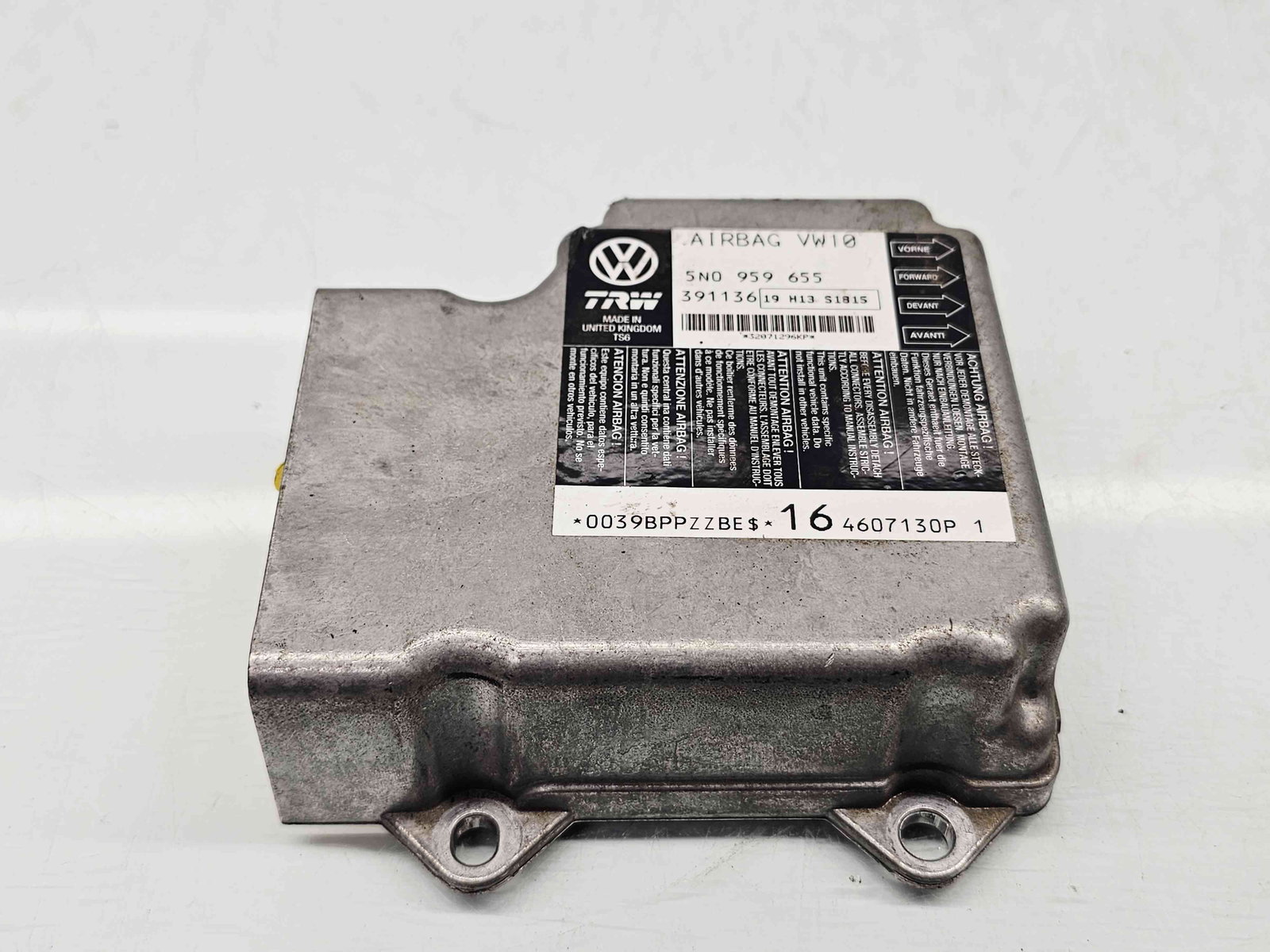 Calculator airbag Seat Leon (1P1) [Fabr 2005-2011] 5N0959655 2.0 TDI BMN 125KW / 170CP - imagine 2