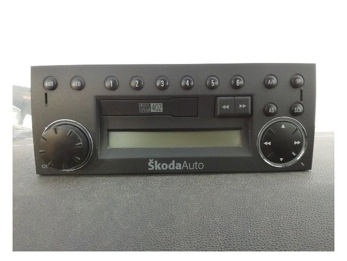 CD Player Skoda Fabia 1 1.4 gri OEM 1999-2008