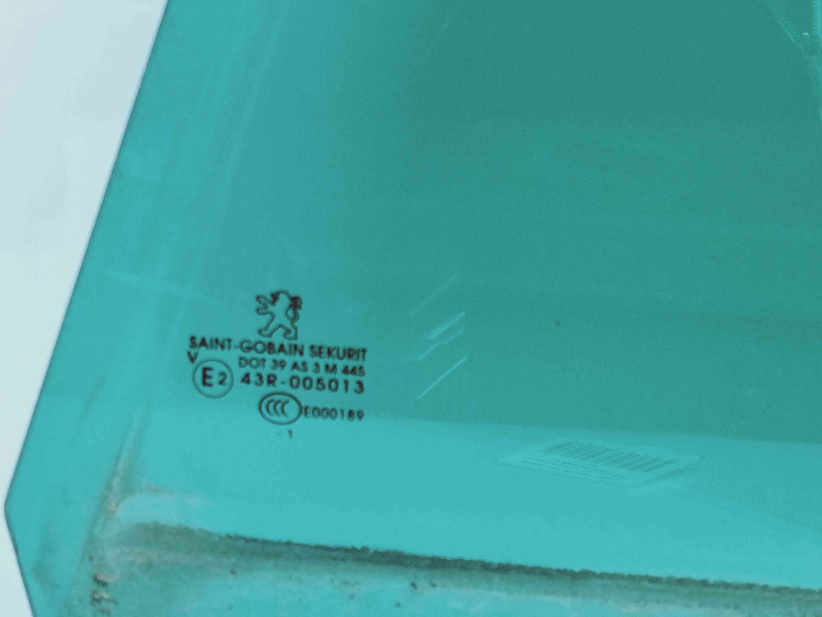 Geam usa stanga spate Peugeot 508 Break GT [Fabr 2010-2018] oem - imagine 2