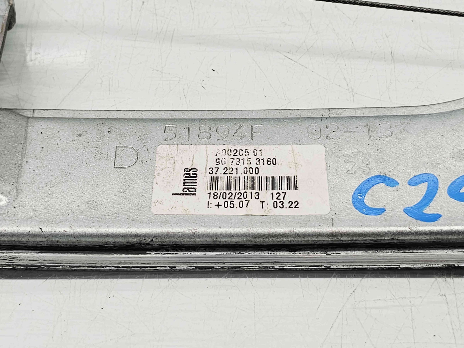 Macara electrica geam dreapta fata Peugeot 208 [Fabr 2012-2024] 9673153180 - imagine 3