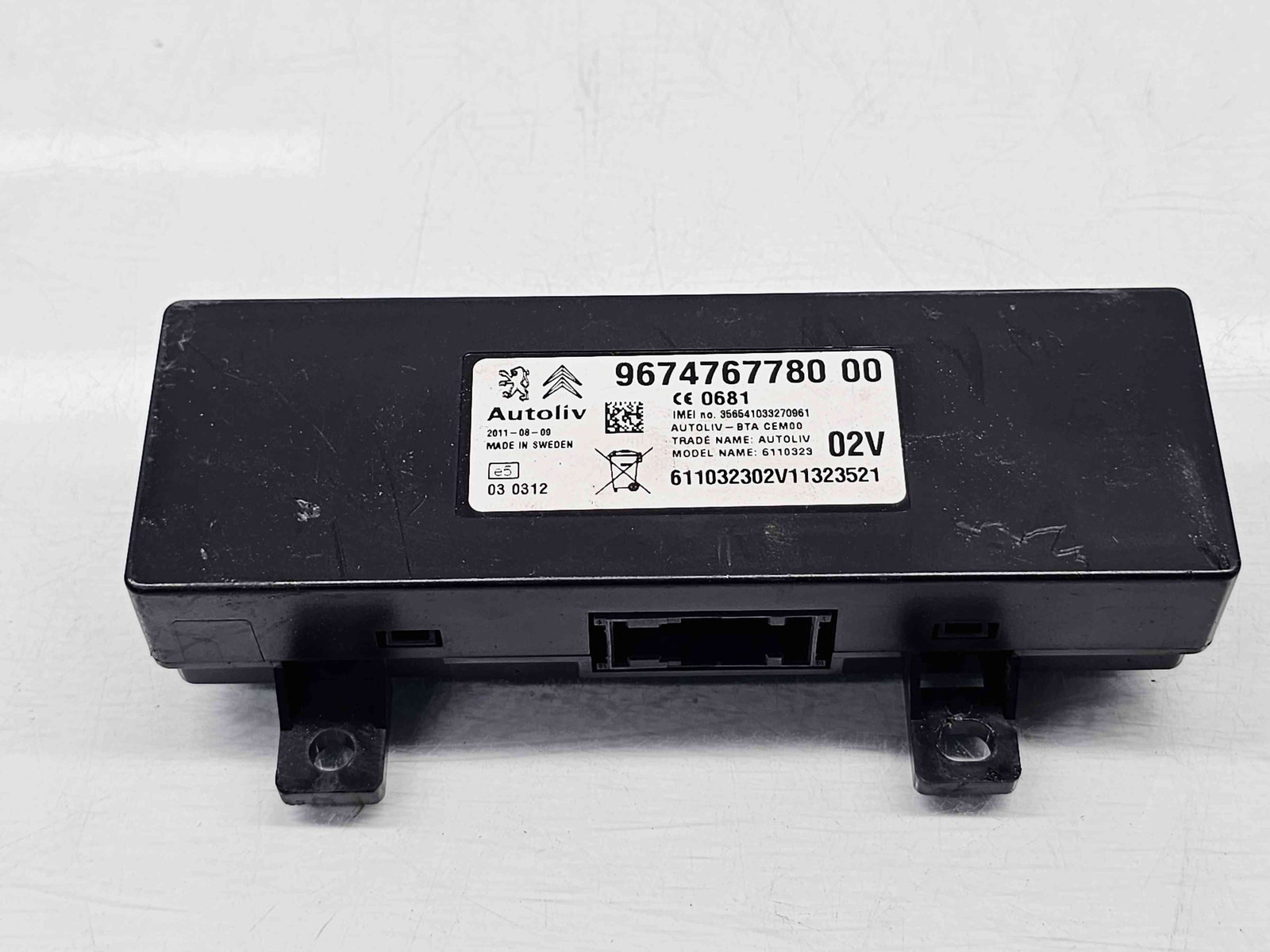 Modul bluetooth Peugeot 508 Break GT [Fabr 2010-2018] 9674767780 - imagine 1