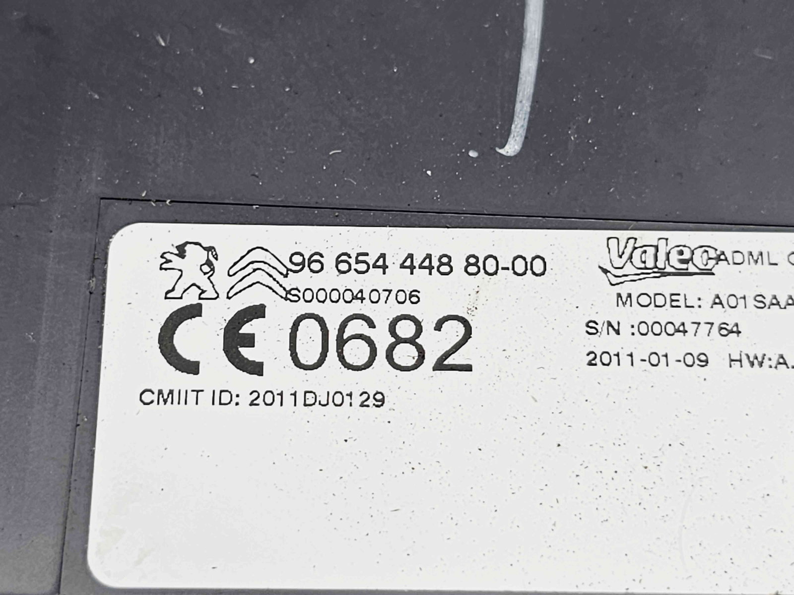 Modul confort Peugeot 508 Break GT [Fabr 2010-2018] 9665444880 - imagine 3