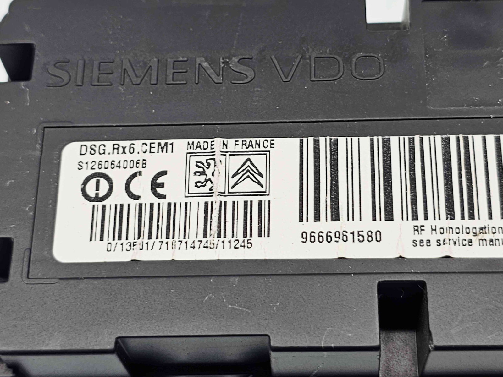 Modul confort Peugeot 508 Break GT [Fabr 2010-2018] 9666961580 - imagine 2