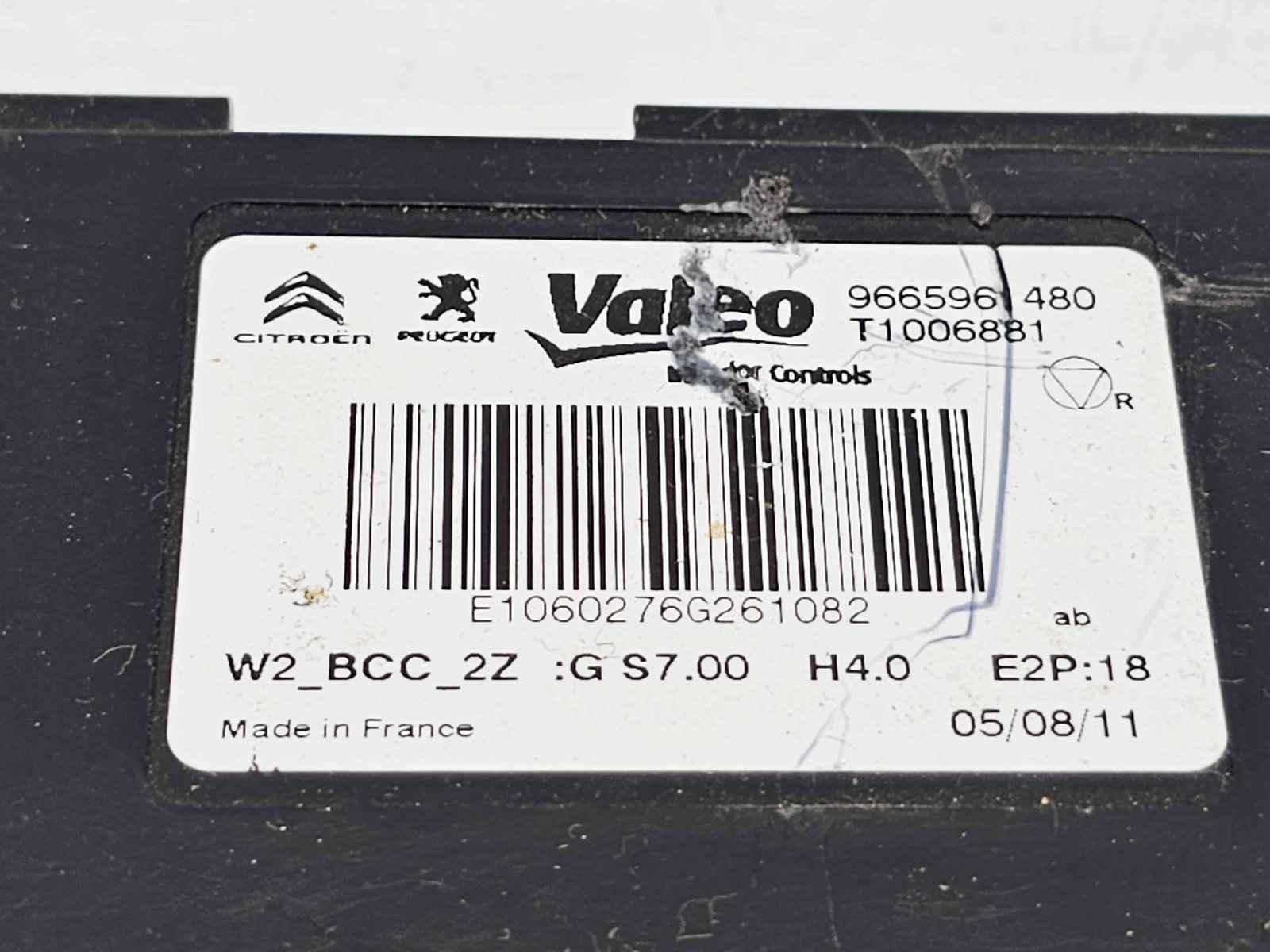 Modul senzori parcare Peugeot 508 Break GT [Fabr 2010-2018] 9665961480 - imagine 2