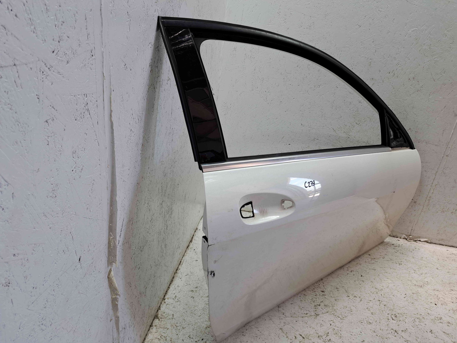 Usa dreapta fata Mercedes Clasa C Coupe (C204) Facelift AMG [Fabr 2011-2015] 149 Alb Polar - imagine 3