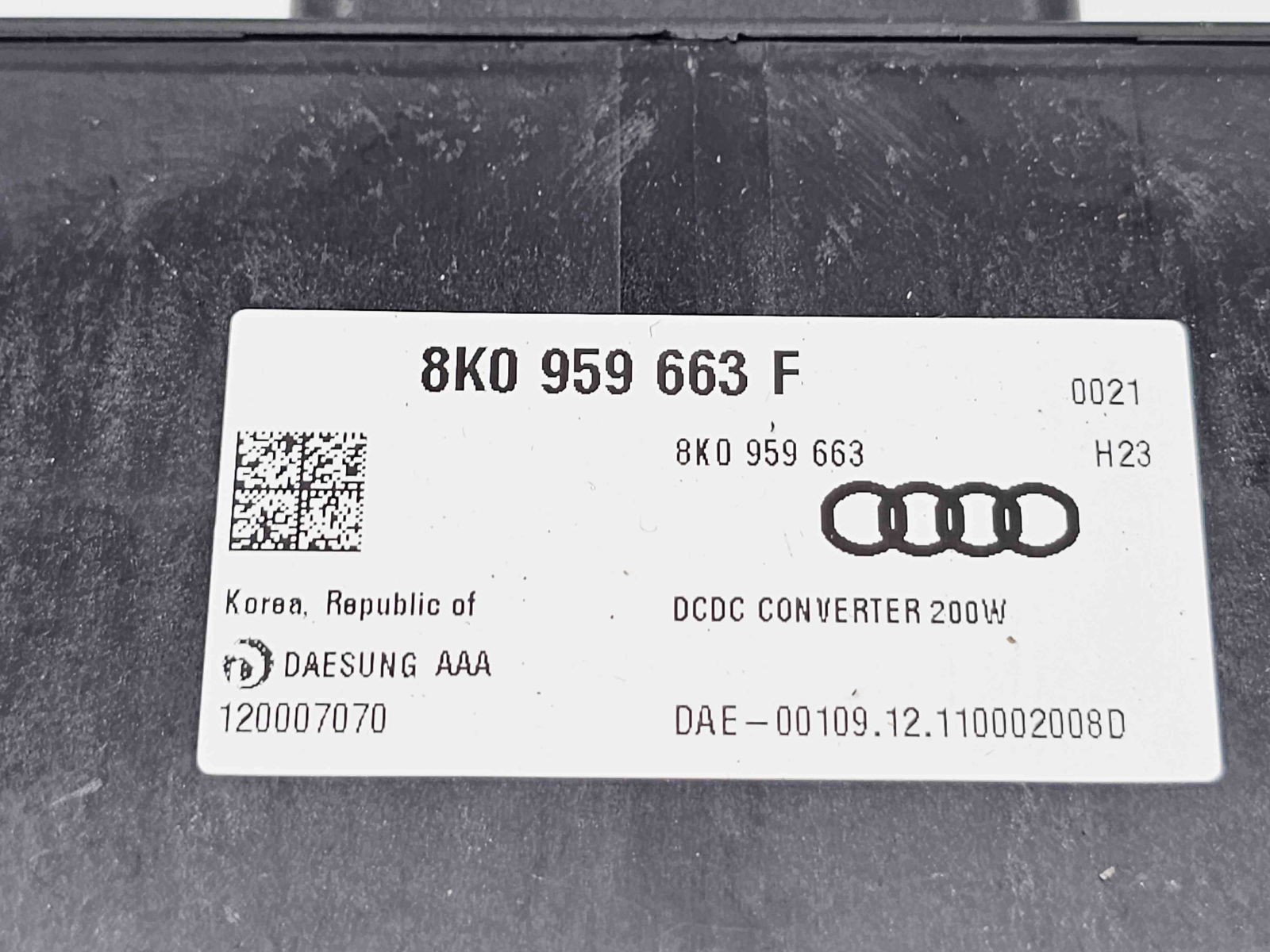 Modul stabilizator tensiune AUDI A6 (4G2, C7) [Fabr 2012-2017] 8K0959663F - imagine 3