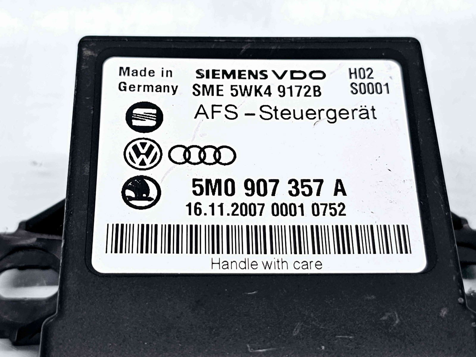 Modul confort Volkswagen Passat B6 (3C2) [Fabr 2005-2010] 5M0907357A - imagine 2