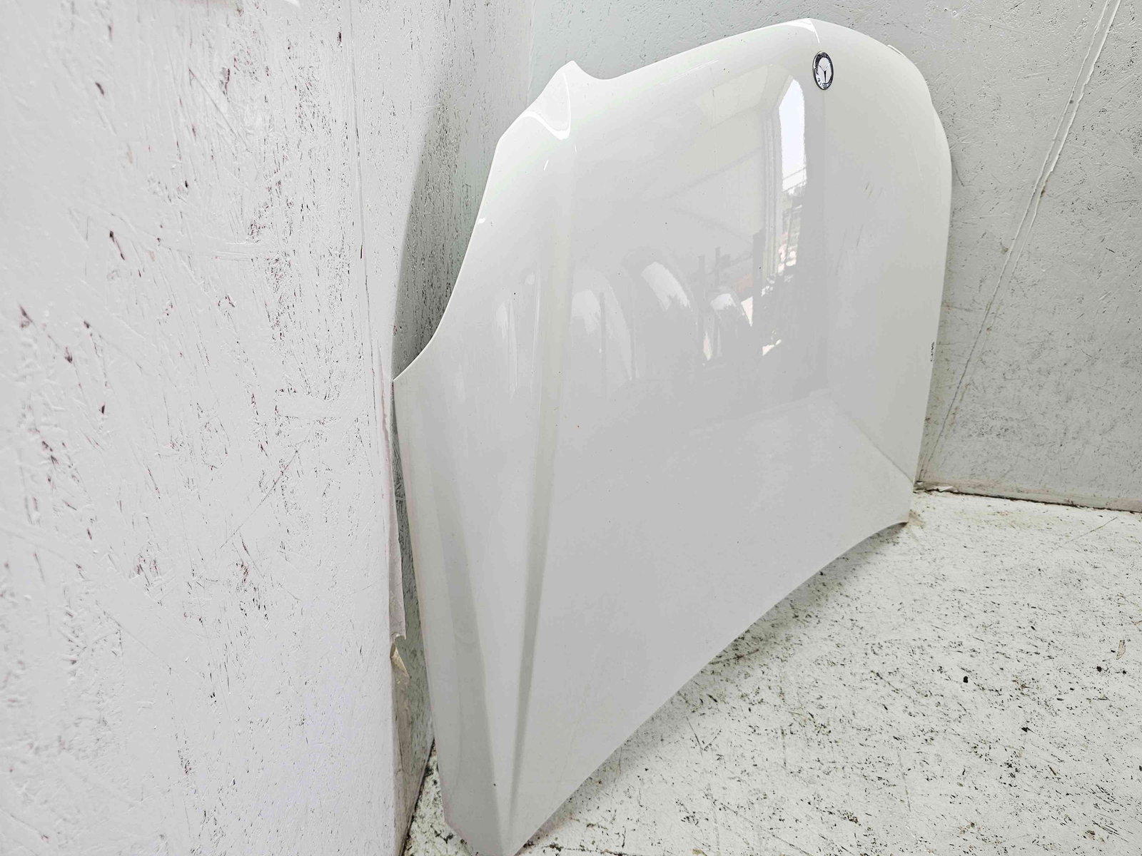 Capota motor Mercedes Clasa C Coupe (C204) Facelift AMG [Fabr 2011-2015] 149 Alb Polar - imagine 3