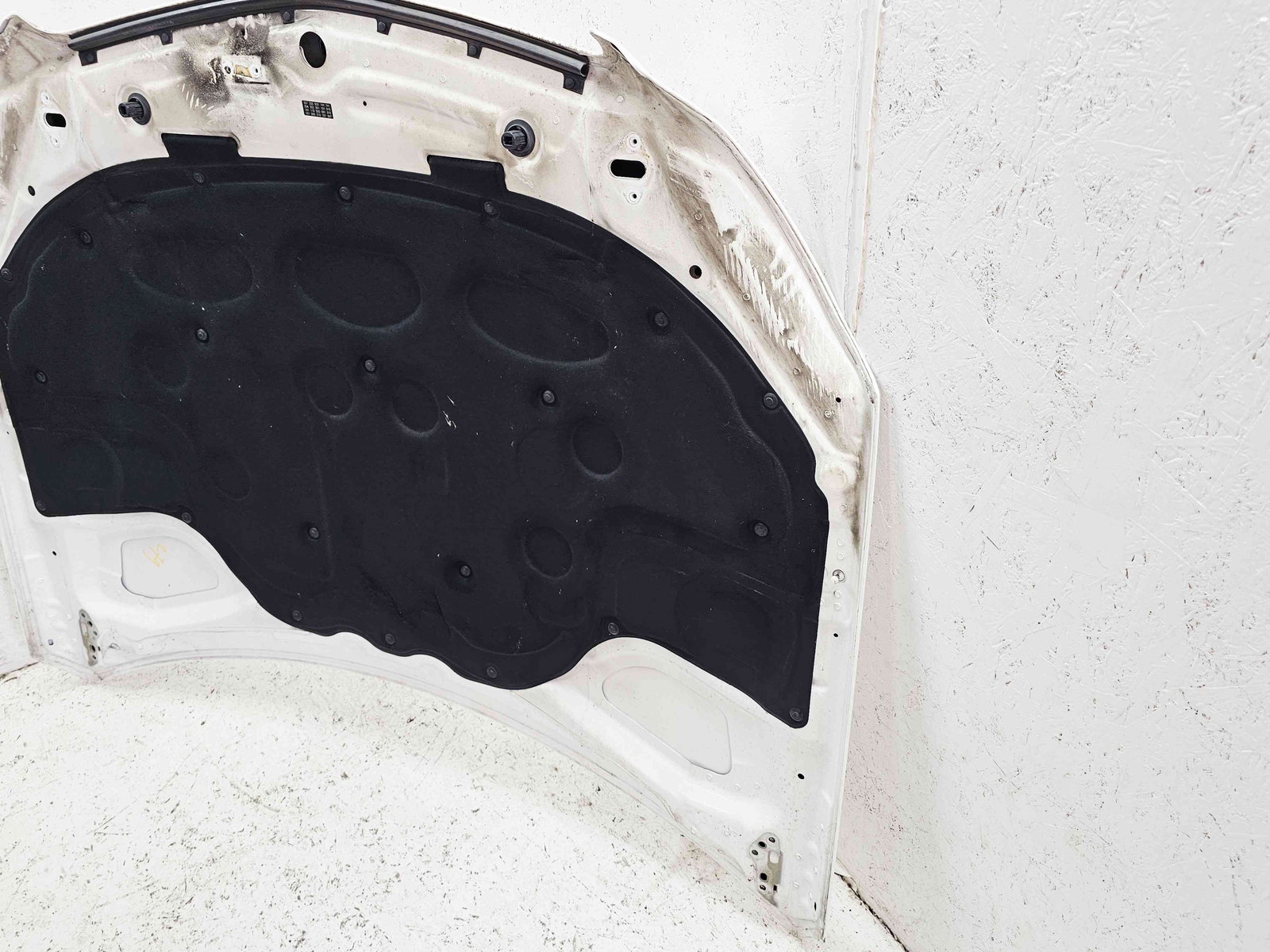 Capota motor Mercedes Clasa C Coupe (C204) Facelift AMG [Fabr 2011-2015] 149 Alb Polar - imagine 5