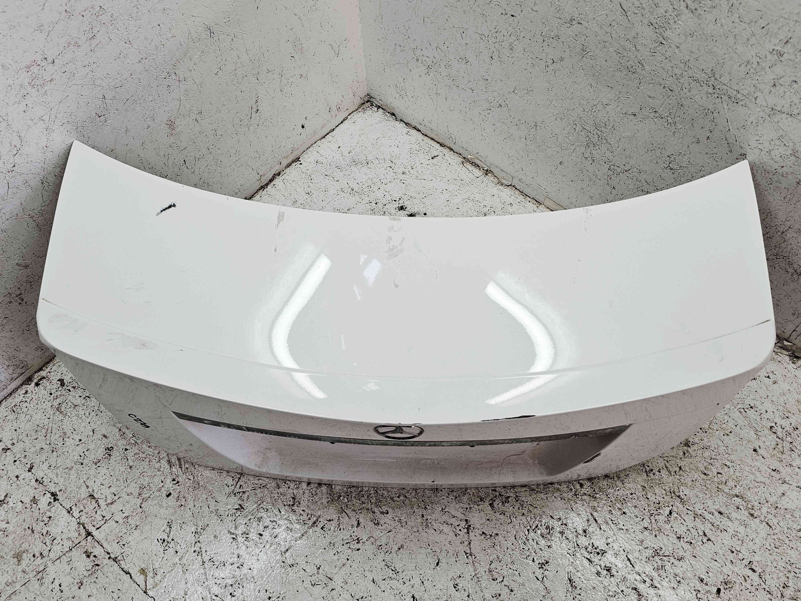 Capota portbagaj Mercedes Clasa C Coupe (C204) Facelift AMG [Fabr 2011-2015] 149 Alb Polar - imagine 4