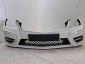 Bara fata Mercedes Clasa C Coupe (C204) Facelift AMG [Fabr 2011-2015] 149  Alb Polar