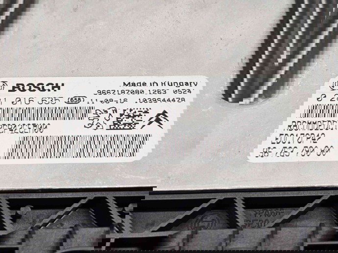 Calculator motor ECU Peugeot 508 Break GT [Fabr 2010-2018] 9667187080 2.2 HDI 4HL 150KW / 204CP