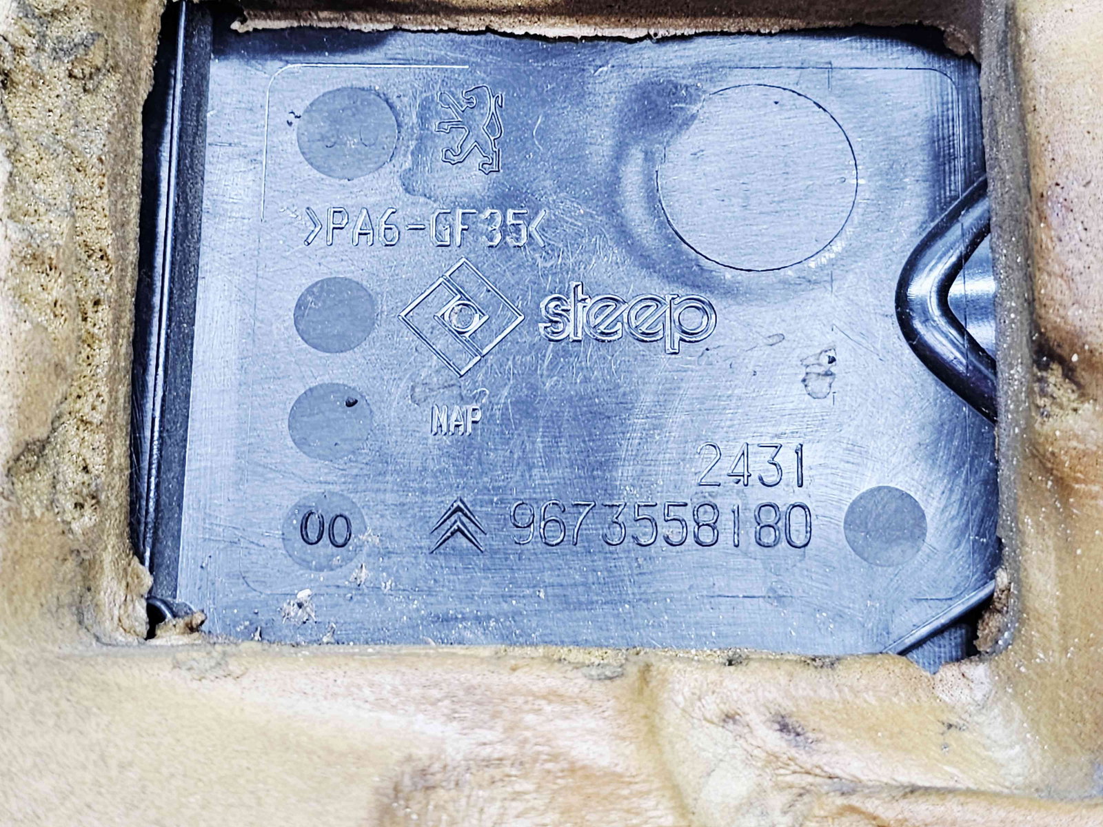 Capac motor Peugeot 508 Break GT [Fabr 2010-2018] 9673558180 2.2 HDI 4HL 150KW / 204CP - imagine 3