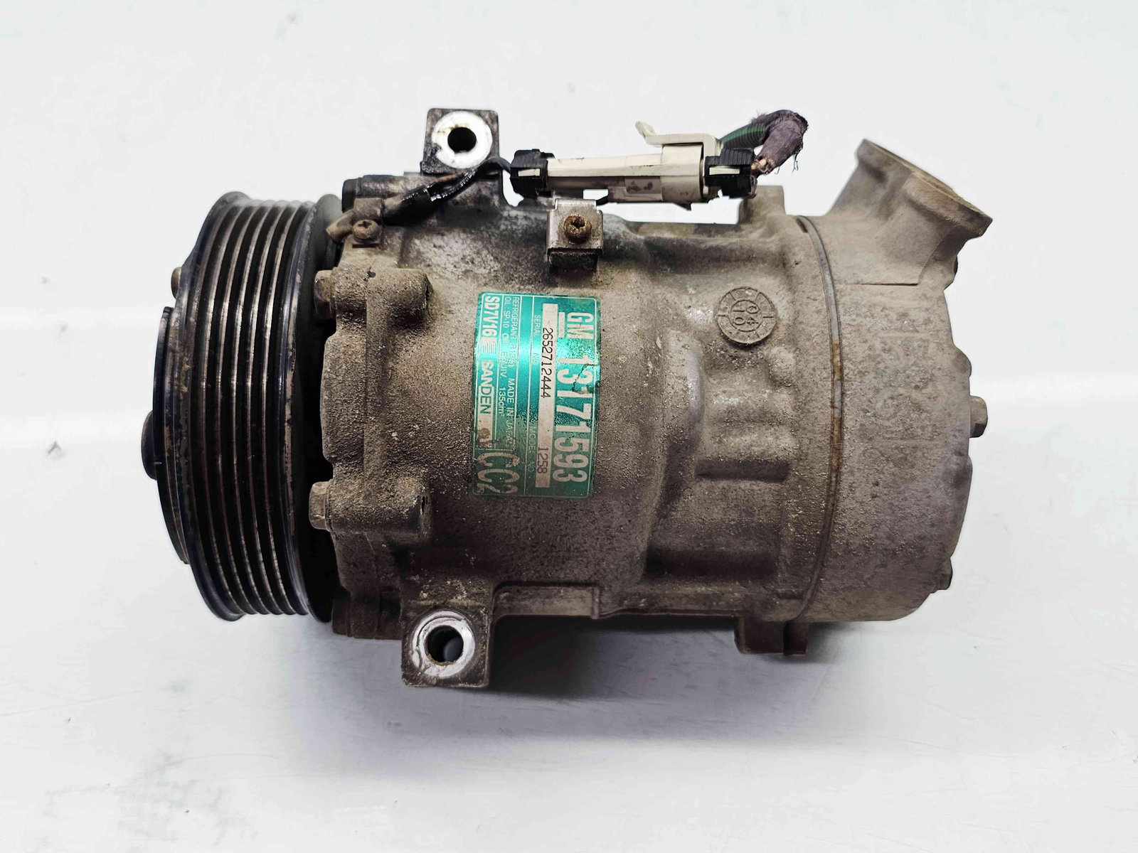 Compresor clima Opel Vectra C [Fabr 2003-2008] 13171593 1.9 CDTI Z19DT 88KW / 120CP - imagine 2