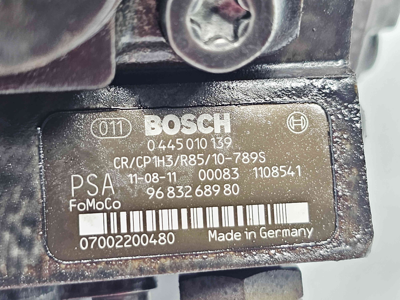 Pompa inalta presiune Peugeot 508 Break GT [Fabr 2010-2018] 9683268980 2.2 HDI 4HL 150KW / 204CP - imagine 4