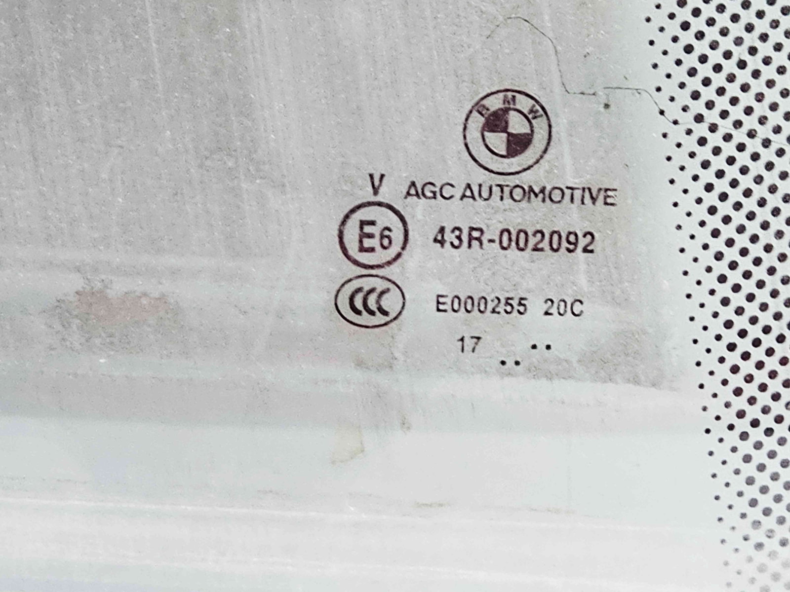 Geam usa dreapta spate Bmw 4 Gran Coupe (F36) Facelift [Fabr 2014-prezent] OEM - imagine 2