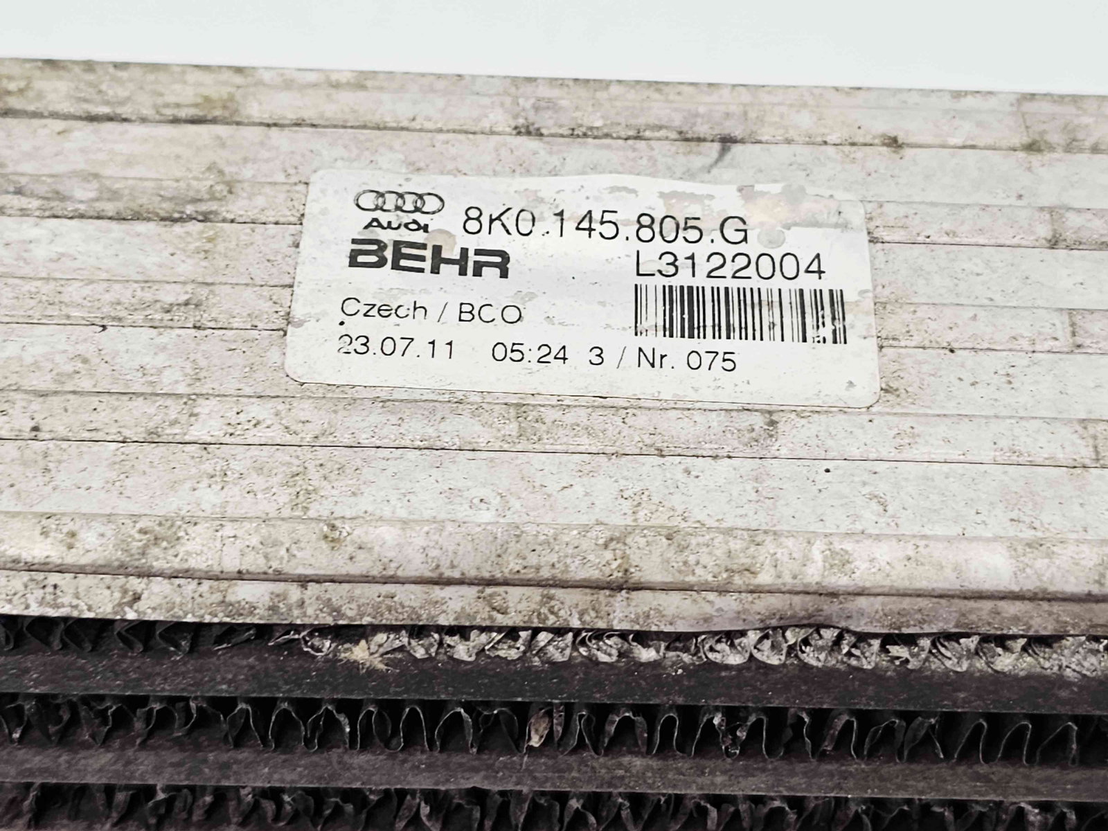 Radiator intercooler Audi A4 (8K5, B8) Avant [Fabr 2008-2015] 8K0145805G 2.0 TDI CAGA 105KW / 143CP - imagine 2