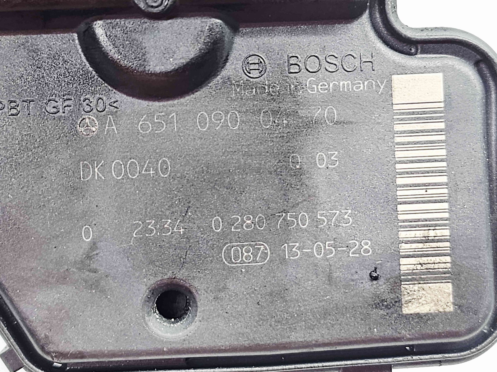 Clapeta acceleratie Mercedes Clasa A (W176) [Fabr 2012-2018] A6510900470 1.8 CDI 651901 80KW / 109CP - imagine 4