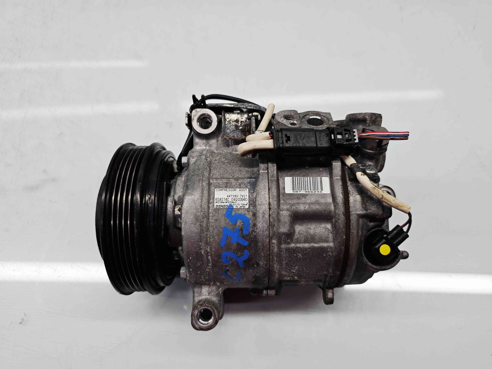 Compresor clima Mercedes Clasa A (W176) [Fabr 2012-2018] 447280-7421 1.8 CDI 651901 80KW / 109CP - imagine 2