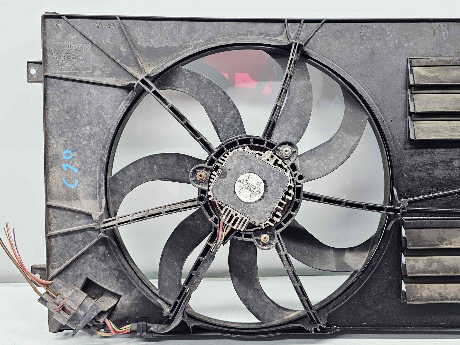 Electroventilator Audi A3 Sportback (8PA) [Fabr 2004-2013] 1K0121207BA 2.0 TDI CFGB 125KW / 170CP - imagine 3