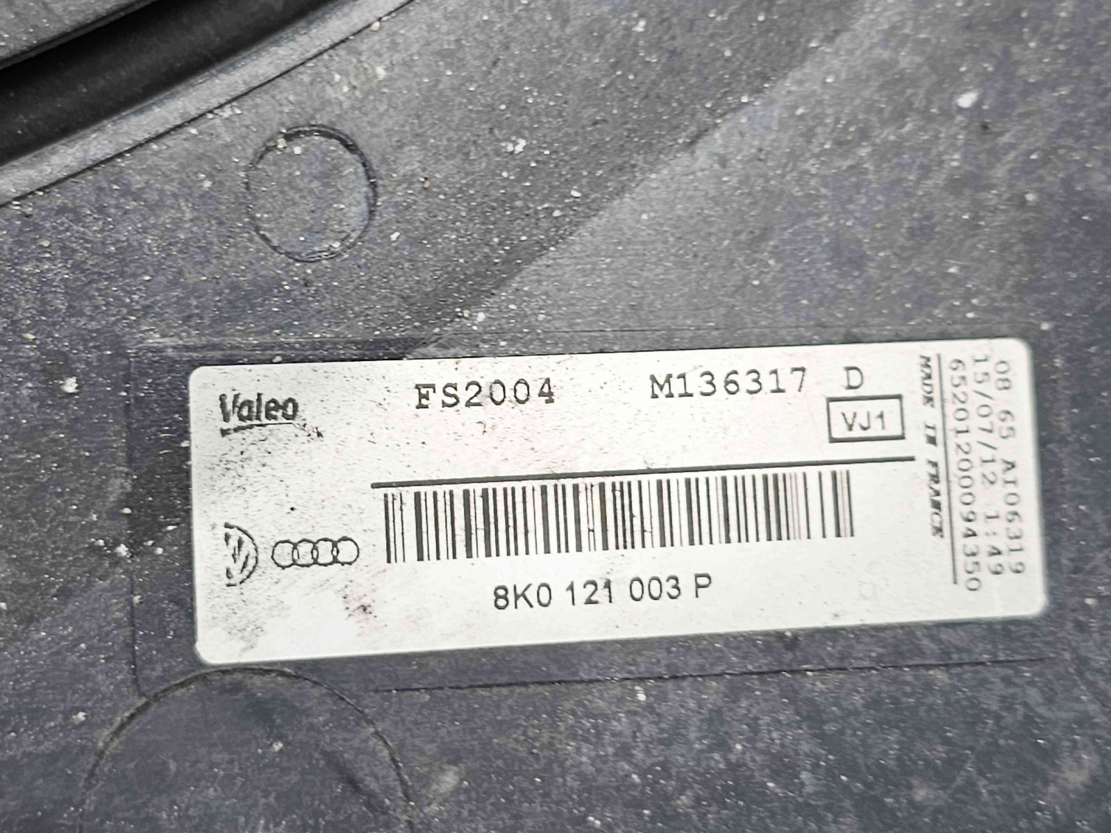 Electroventilator Audi A4 (8K2, B8.5) Facelift [Fabr 2008-2015] 8K0121003P 2.0 TDI CJCA 105KW / 143CP - imagine 4