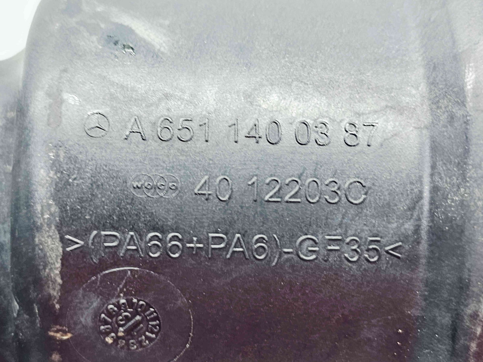 Rezonator turbo Mercedes Clasa A (W176) [Fabr 2012-2018] A6511400387 - imagine 5