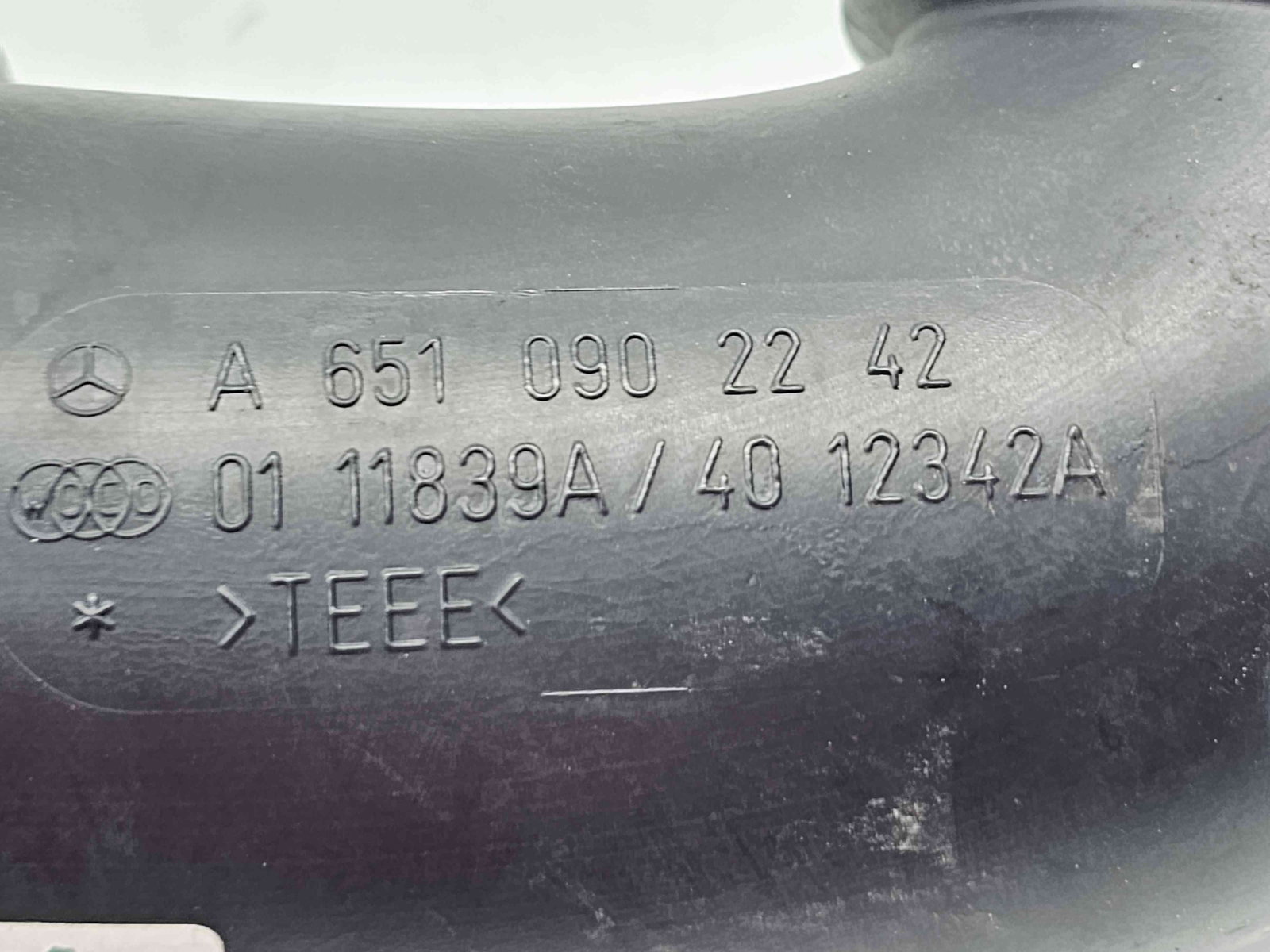 Tub intercooler Mercedes Clasa A (W176) [Fabr 2012-2018] A6510901737 1.8 CDI 651901 80KW / 109CP - imagine 5